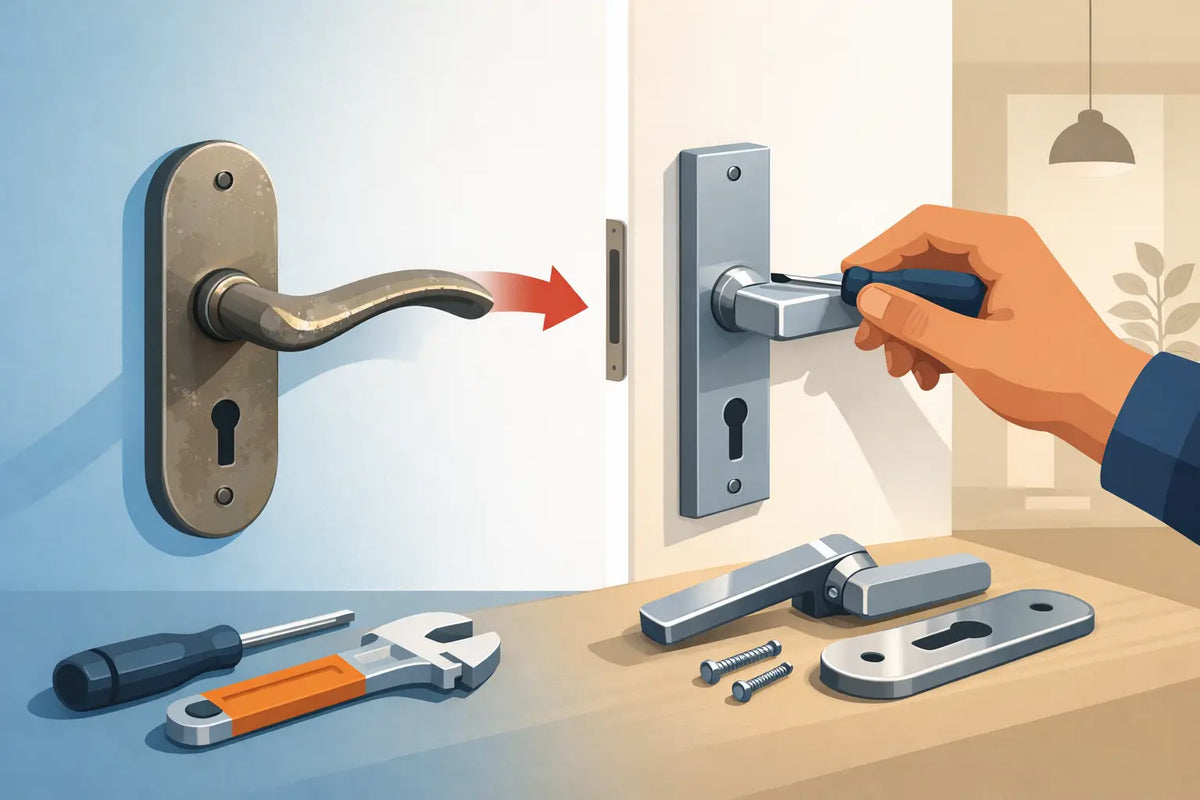 How to Replace Worn Door Handles the Right Way