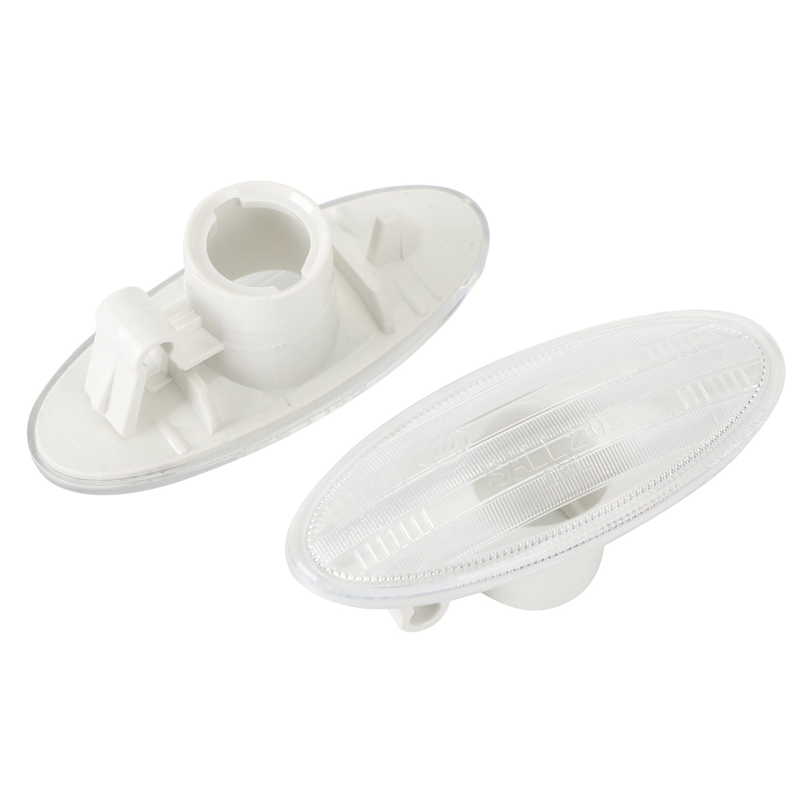 2 Pack Clear Nissan Side Marker and Turn Signal Light Housing 26160-89900 Replacement