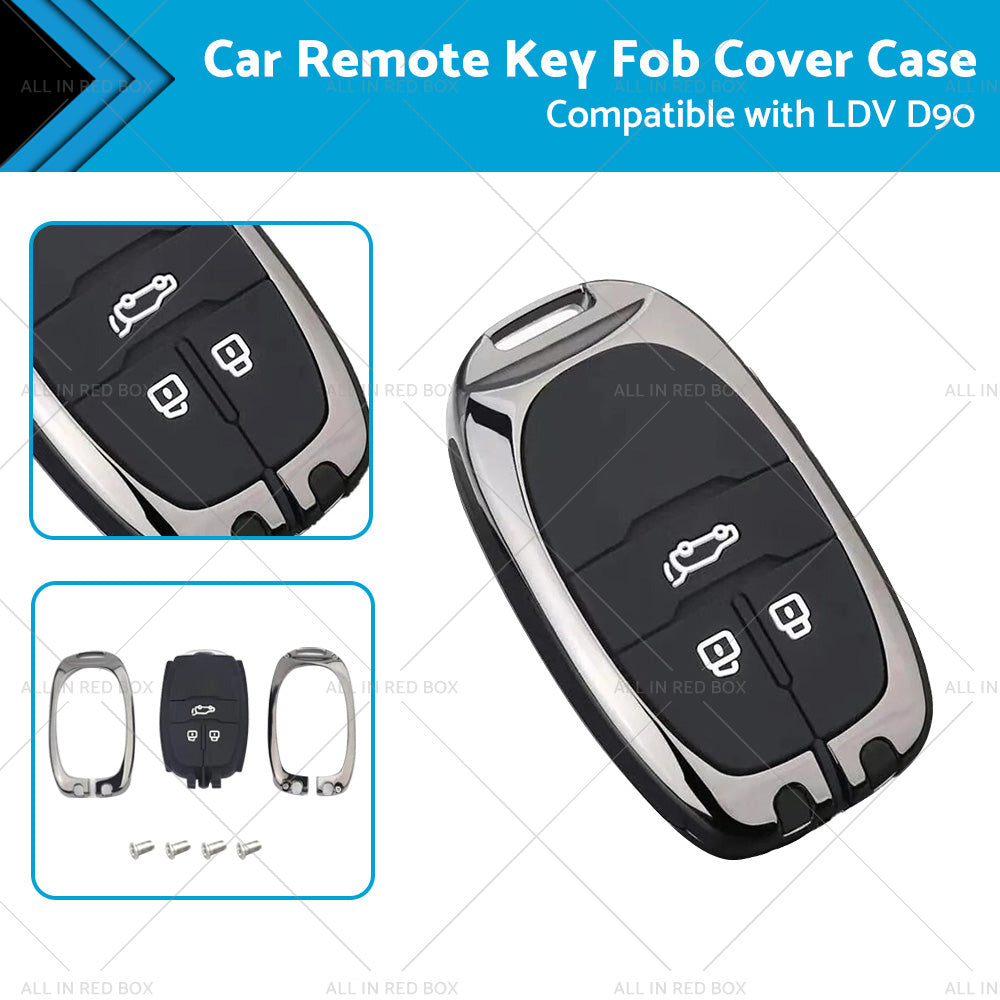 LDV D90 3-Button Zinc Alloy Remote Key Fob Protective Shell Case