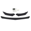 Front Bumper Lip Body Kit Spoiler - 4-Piece Universal Fit for GMC, Honda Civic, BMW, Benz CA Market