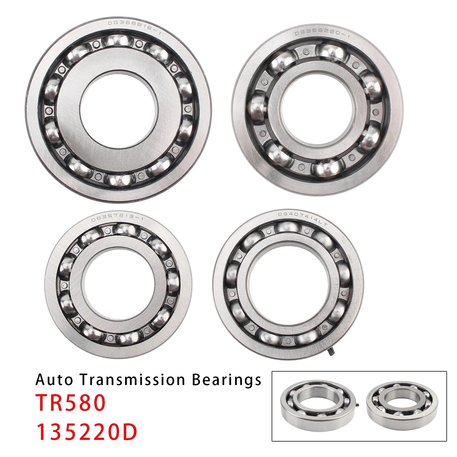 Subaru Transnation 135220D TR580 Automatic Transmission Bearing Kit 4-Piece