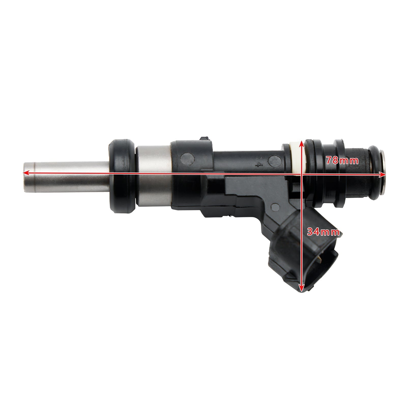 2 Pack Fuel Injector 15710-89L00 Compatible with Suzuki DF 15HP 20HP 9.9HP Outboard