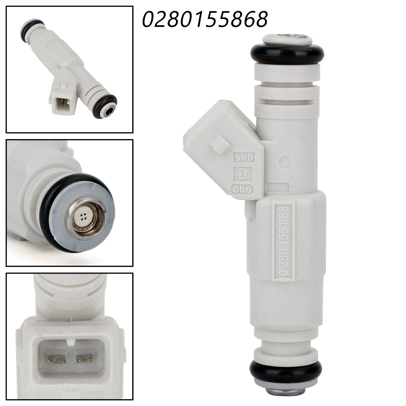 36 Pound Fuel Injector for Ford GM LS Series LT1 5.0L 5.7L 380cc OEM Replacement