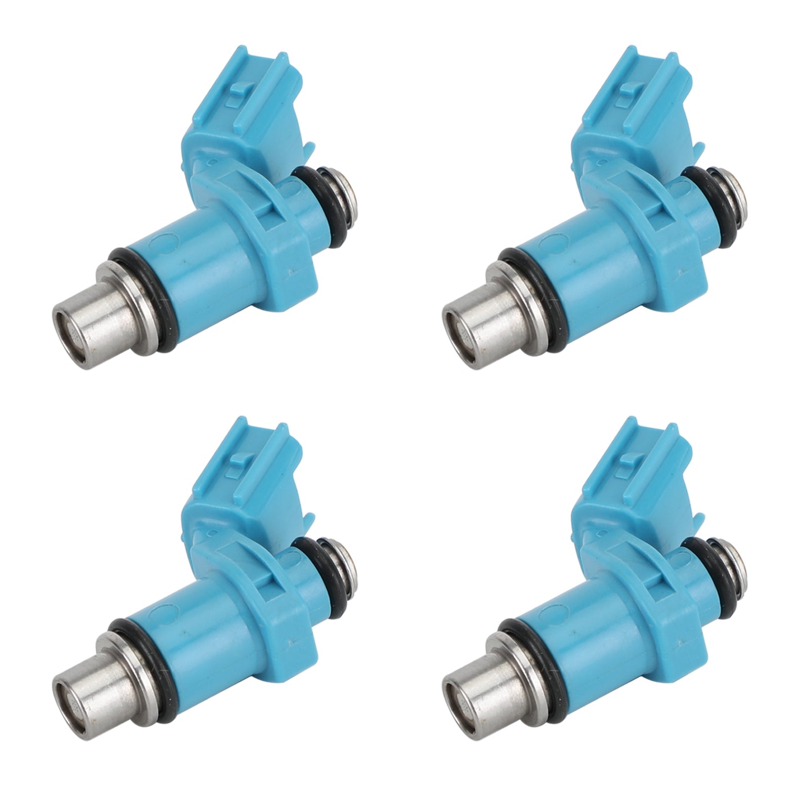 6C5-13761-00-00 Fuel Injector Set 4 Piece Compatible with Yamaha 40 50 60 HP 4-Stroke Outboards