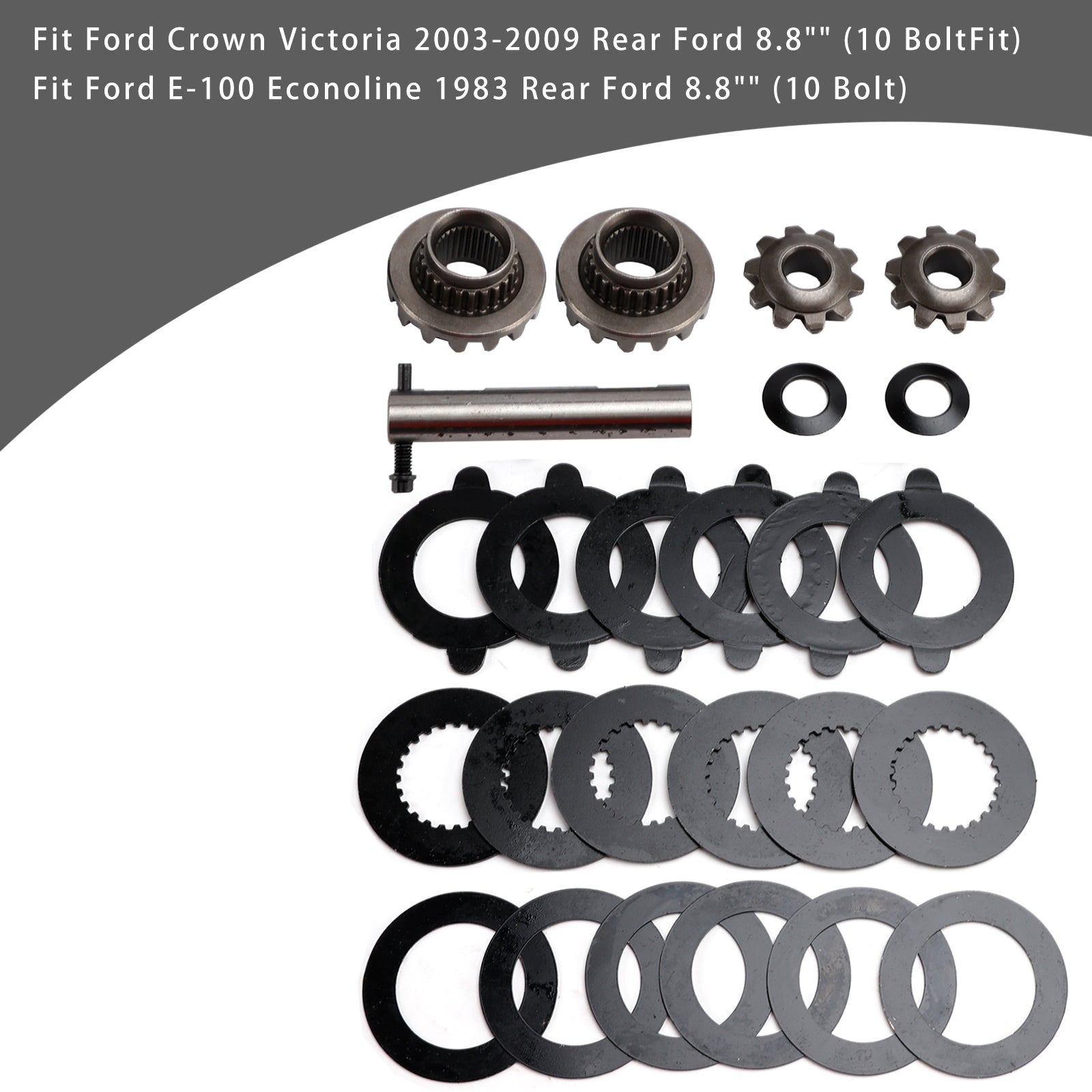 8.8" Traclok Posi Clutch Pack Kit Lsd Spider Gears For Ford 8.8" Truck Rearend