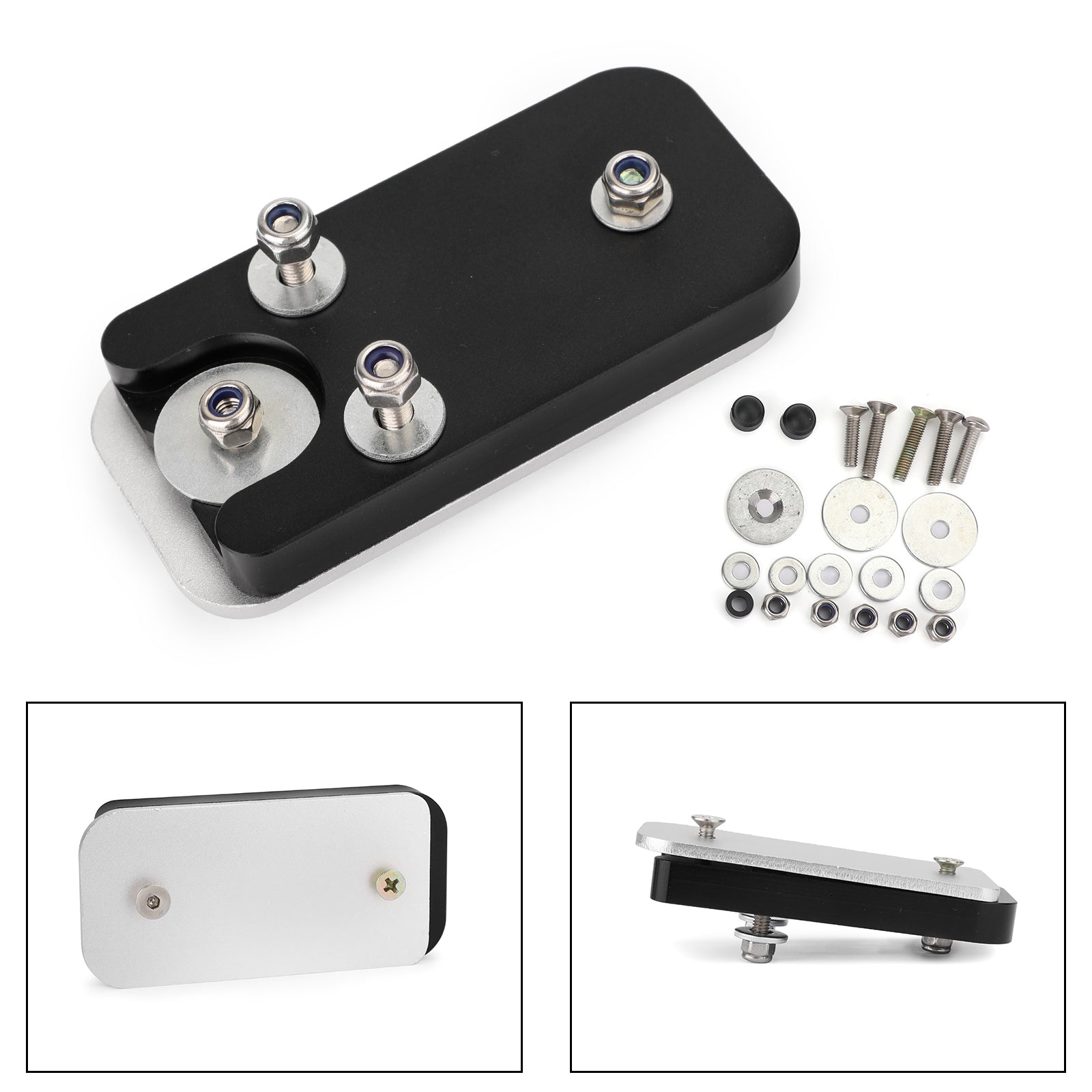 1x Moto License Plate Mount Bracket Holder For Yamaha Honda Yamaha Kawasaki BMW Generic