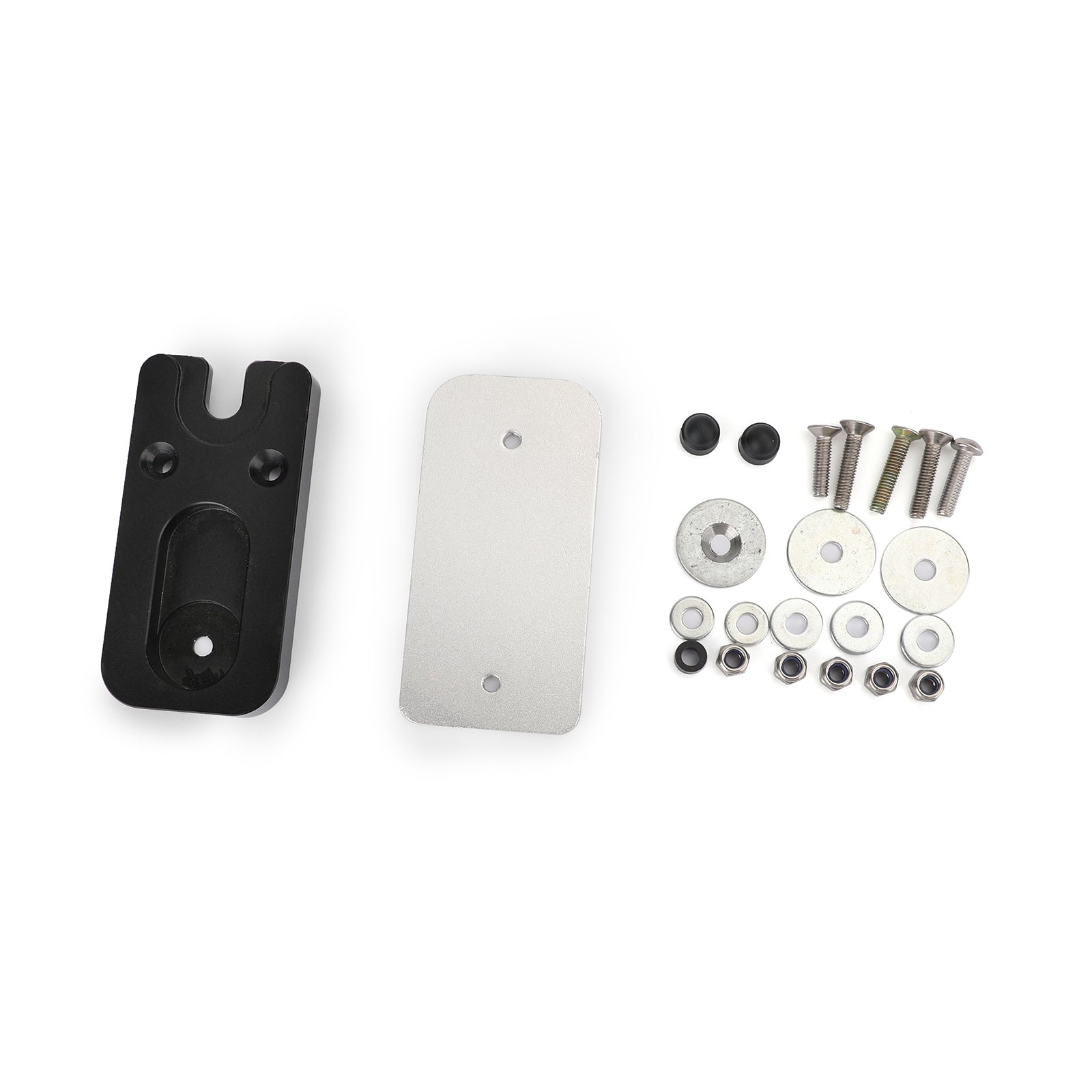 Motorcycle License Plate Bracket Mount Holder - Yamaha Honda Kawasaki BMW and Generic Bikes