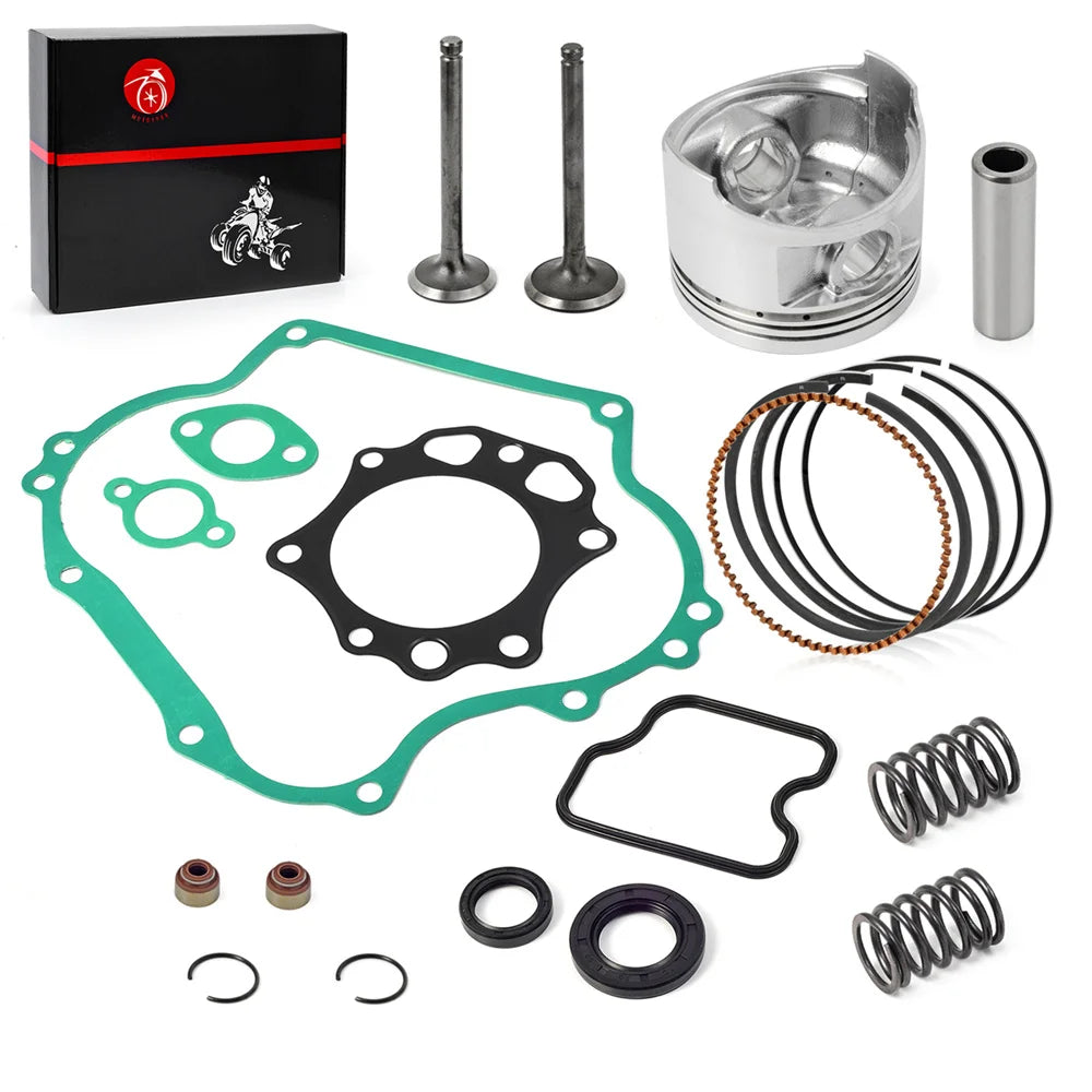 Engine Gasket Rebuild Kit Oversize 0.25mm Piston Ring Seal For Yamaha G14 Golf Cart 1995 1996 JN5-11635-00-00 JN5-11610-10-00