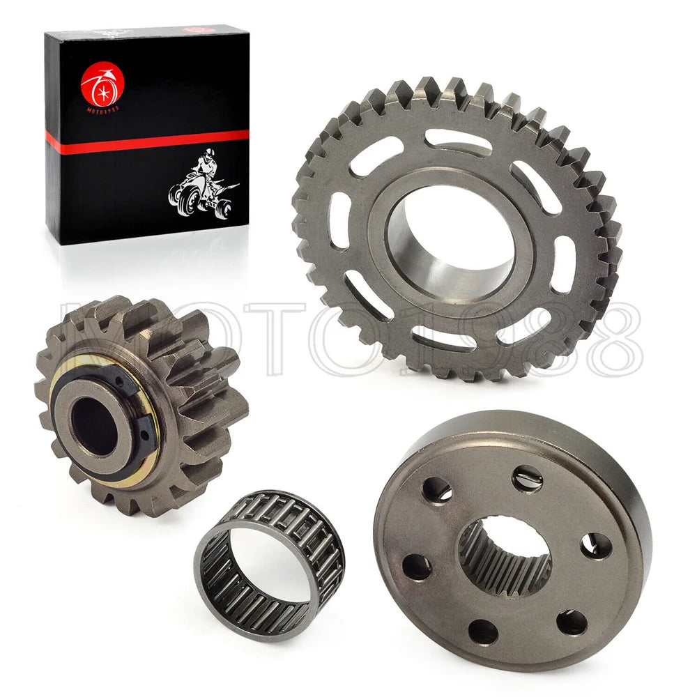 Starter Clutch and Driven Gear Reduction Gear for Honda CRF450X 2005-2016 TRX450ER 2006-2014