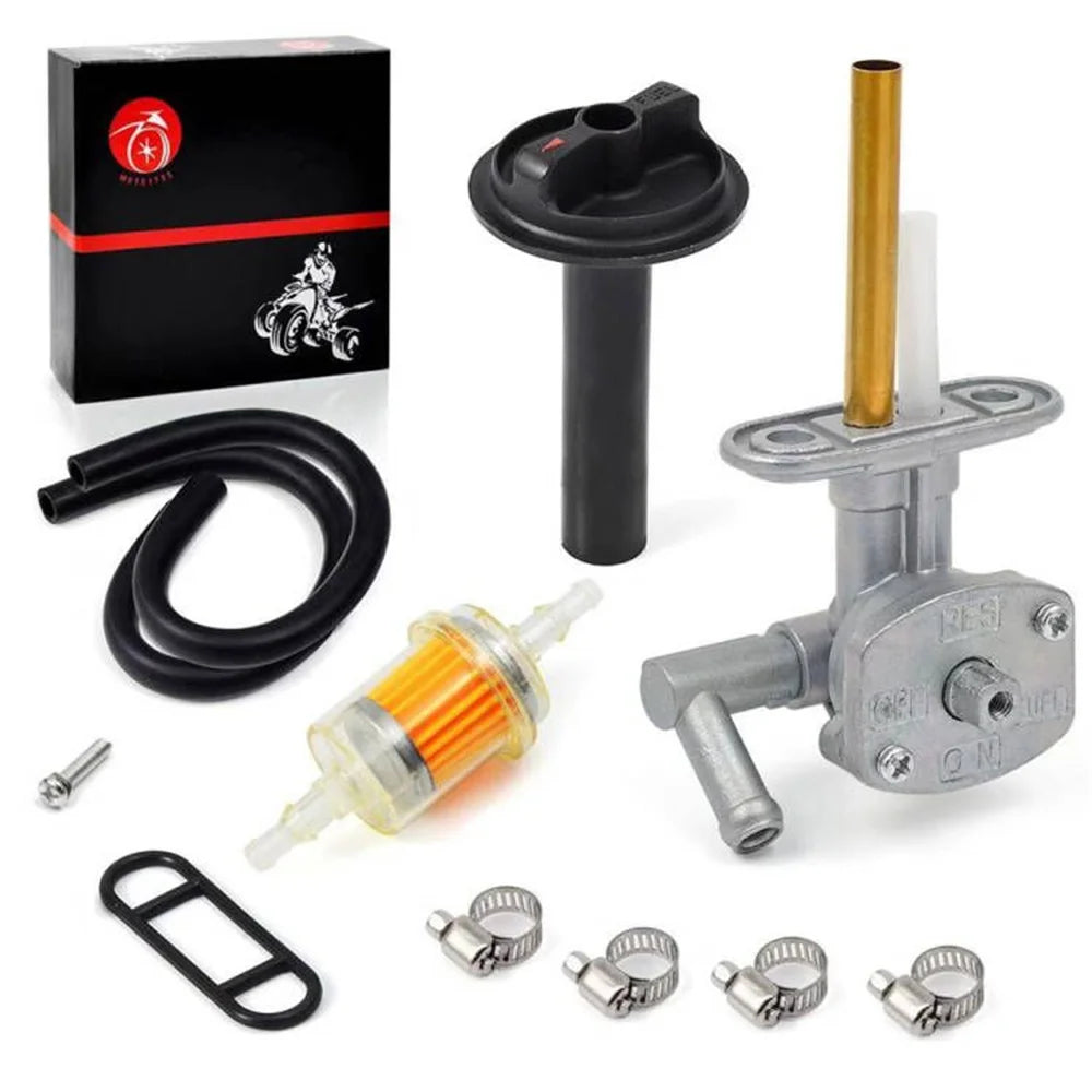 Fuel Petcock Tank Switch with Lever for Kawasaki Prairie 400 KVF400 1999-2002