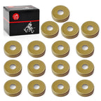 16pcs A Arm Dust Cover Seal Caps Rebuild Kit for Yamaha Raptor 350 YFM350 Warrior 350 1987-2013 5YT-23517-00-00