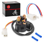 Starter Solenoid Relay & Plug for Yamaha Moto-4 YFM200 Warrior Big Bear 350 YFB250 Breeze 125 TW BW200 VWX1200 XV535 XT225 XJ550