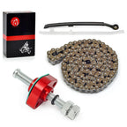 Cam Timing Chain & CNC Tensioner & Guides for Honda TRX450R 2004-2005 Sportrax 450