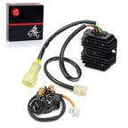 Voltage Regulator Rectifier & Starter Relay Solenoid for Honda TRX300 Fourtrax 1988-1992 - 31600-HC4-010