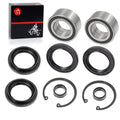 Front Wheel Bearings & Seals Circlip Dust Seal for Honda Fourtrax 300 TRX300FW 4x4 1988 1990-2000