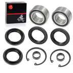 Front Wheel Bearings & Seals Circlip Dust Seal for Honda Fourtrax 300 TRX300FW 4x4 1988 1990-2000