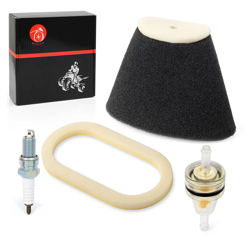 Air Filter Foam Spark Plug for Yamaha Raptor 660R 2001-2005 YFM660R 5LP-14451-01-00