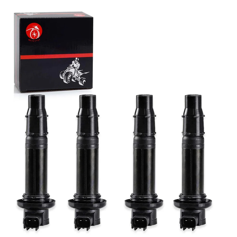Ignition Coil 4 pcs For Yamaha YZF-R6 2003-2009 5SL-82310-20-00 5SL-82310-00-00