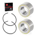 2pcs Front Rear Wheel Bearing and Circlip Kit for Can-Am Maverick X3 MAX Turbo R RR 2017-2023