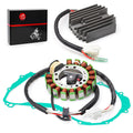 Stator and Regulator Rectifier with Gasket for Yamaha Wolverine 350 2000-2001 Big Bear 350 1997-1999