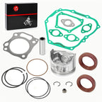 357cc Engine Rebuild Kit 0.5mm Oversize Piston Rings Gaskets Seals for Yamaha G21 G22 G23 G27 G28 YDRA 00-13