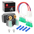 Starter Solenoid Relay with Connector Plug for Yamaha YFZ450 YFZ600R YFZ-R1 R6 FZS1000 FZ8 XV1700 FJR1300 V-Star XVS1100 XVS1300 XT250 WR250R