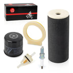 Air Filter Foam Oil Filter Spark Plug Kit for Yamaha Grizzly 660 2002-2008 1UY-14451-00-00