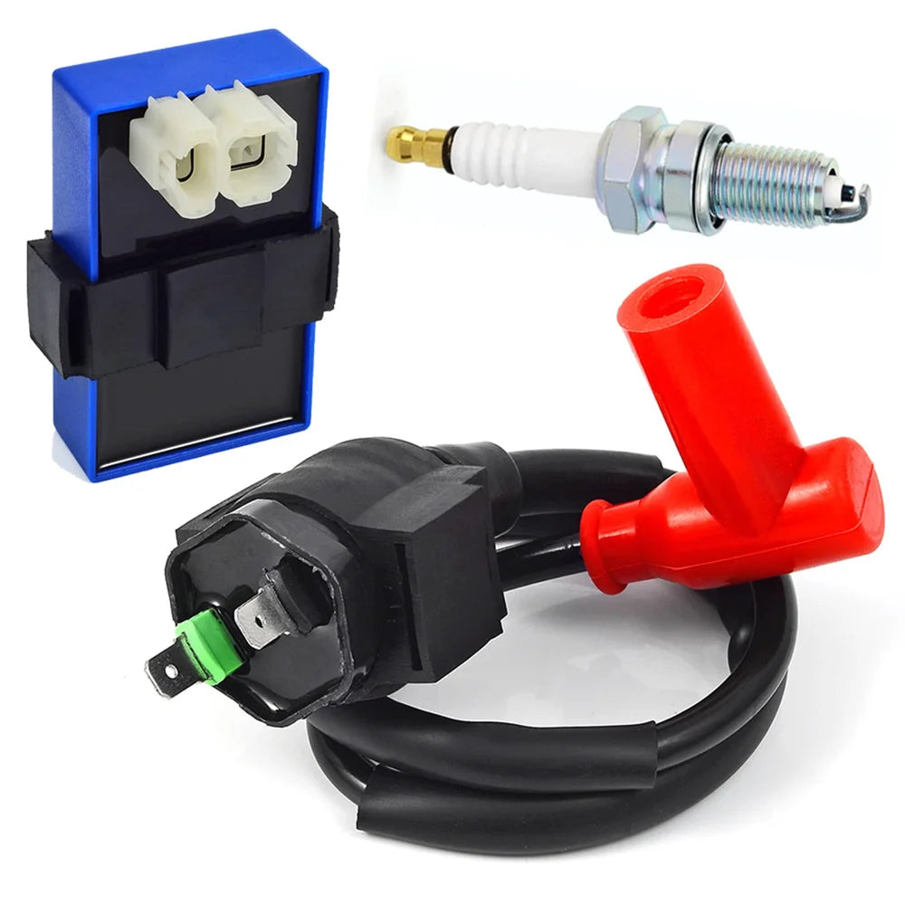 CDI Igniter Ignition Coil Spark Plug for Honda Foreman 400 1995-2003 TRX400FW 30410-HM7-003