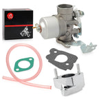 Carburetor and Aluminum Intake Manifold Boot with Gasket for Yamaha Golf Cart G2 G8 G9 G11 1985-1995