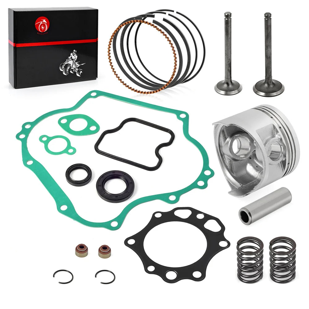 Engine Gasket Rebuild Kit Oversize 0.25mm Piston Ring Seal For Yamaha G14 Golf Cart 1995 1996 JN5-11635-00-00 JN5-11610-10-00
