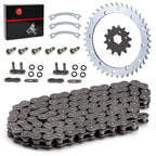 Heavy Duty O-Ring Drive Chain and Sprockets Kit for Yamaha Warrior 350 YFM350X 1989-2004
