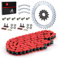 Heavy Duty O-Ring Drive Chain and Drive Sprockets Kit for Yamaha Warrior 350 YFM350X 1989-2004