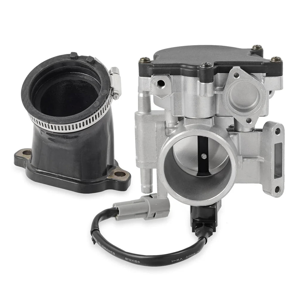 Throttle Body and Adapter for Polaris Ranger XP 700 6x6 4x4 EFI 2006-2009 - Part 1203160
