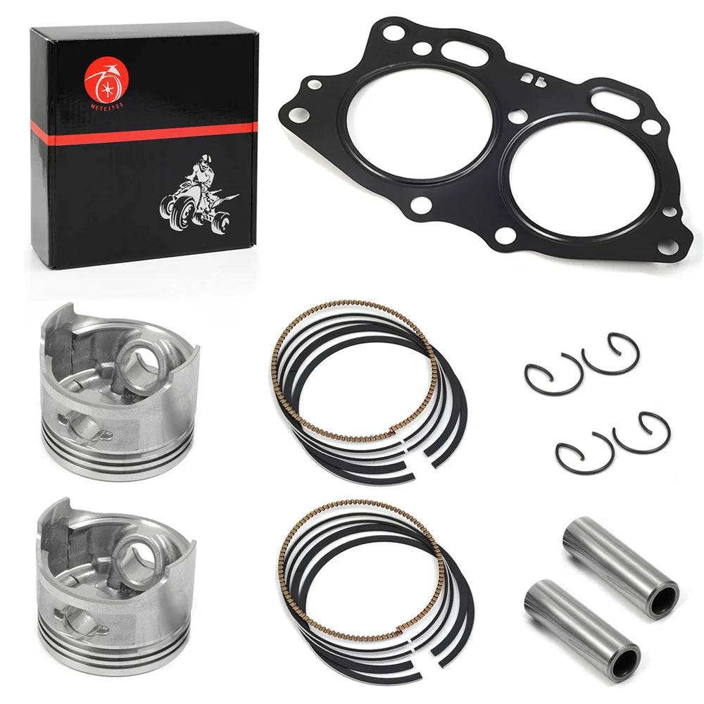 Top End Rebuild Kit Piston Ring Gasket STD EZGO 4 Cycle 350cc EH35C 1996-2008 72504G01