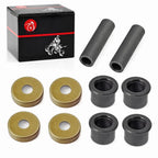 Lower A-Arm Bushing Dust Cover Seal Caps Shaft Collars Rebuild Kit for Yamaha Raptor Blaster Warrior Grizzly Breeze 125 YFZ450