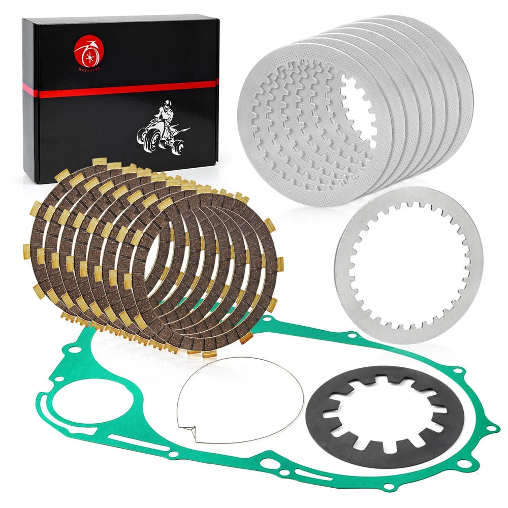 Clutch Friction Plates Kit with Spring and Gasket for Yamaha XVS1100 V-Star 1100 1999-2009
