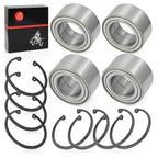 Front Rear Wheel Bearings 44x72x33mm 40x74x40mm Ring Clip Polaris RZR 800 4 S 2010-2014 3514699 3515090