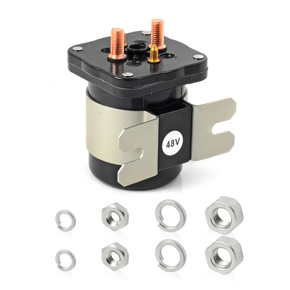 48V 4 Terminal Starter Solenoid Relay 1995-2007 Yamaha G19-E G22-E Club Car DS Golf Cart
