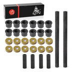 Front Arm Bushing & Dust Cover Seal Caps Rebuild Kit for Yamaha Banshee YFZ350 Raptor 125 250 700 R