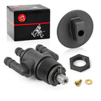 Fuel Tank Valve Petcock 3 Way Straight Down Knob Nut for Polaris Scrambler Sport 400 Xplorer Xpress 300 400 Trail Boss 325
