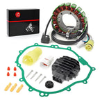 Stator Coil and Regulator Rectifier with Gasket for Yamaha Grizzly 350 2007-2014 Bruin 350 2004-2006 Wolverine 350 2006-2009