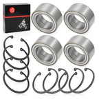 Front Rear Wheel Bearings 44x72x33mm & Ring Clip For Polaris RZR 900 1000 Turbo RS1 XP S 4 2011-2020