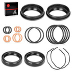 Fork Dust Oil Seals Kit For Suzuki GSX-R600 GSX-R750 GSF1200 Bandit 1200 DL650 V-Strom 650 RF900R Honda CB1000A/AC