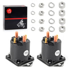 2Pcs 12V 4 Terminal Starter Solenoid Relay for Club Car DS Precedent 1984-up OEM 1013609 1012275