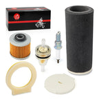 Air Filter Foam End Cap Oil Filter Spark Plug for Yamaha Grizzly 600 1998-2001 1UY-14451-00-00