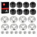 Shock Bushing Kit Front and Rear for EZGO Golf Cart TXT Marathon DS Precedent 1982-Up