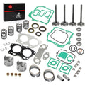 Piston Ring Gasket Seal Intake Exhaust Spring Retainers Valve Collet Keepers For EZGO Fuji Robin 295cc EH29C Golf Cart 1991-2002