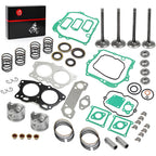 Piston Ring Gasket Seal Intake Exhaust Spring Retainers Valve Collet Keepers For EZGO Fuji Robin 295cc EH29C Golf Cart 1991-2002