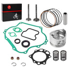 Engine Gasket Rebuild Kit Oversize 0.25mm Piston Ring Seal For Yamaha G14 Golf Cart 1995 1996 JN5-11635-00-00 JN5-11610-10-00