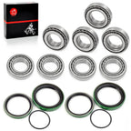 Front Wheel Bearings and Seals Kit for Polaris Sportsman 335 400 425 Magnum 325 Scrambler Worker Big Boss